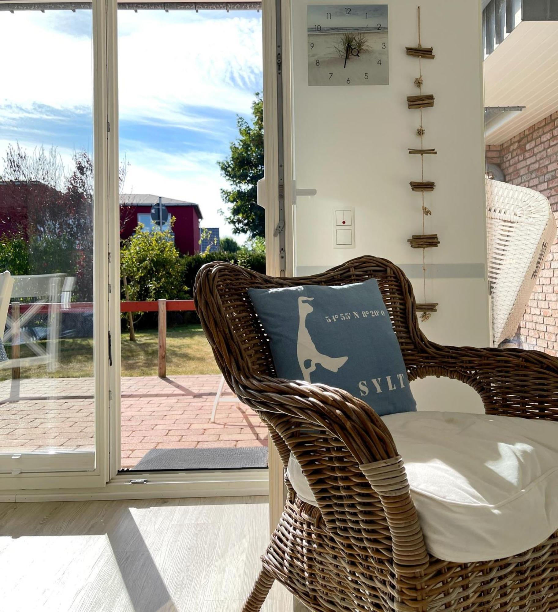 Апартаменты Haus Duenenrose App 1 Mit Terrasse Вестерланд Экстерьер фото
